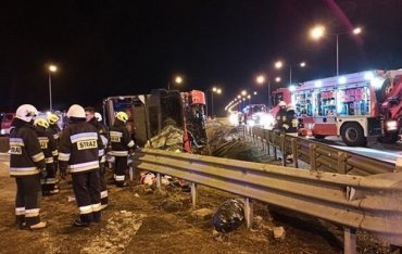 В Польше произошло ДТП с украинским автобусом: число жертв выросло
