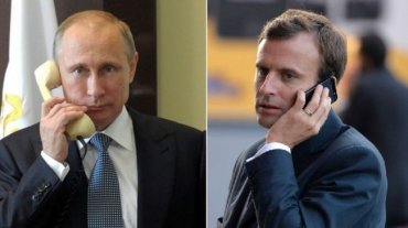 Макрон и Путин два часа общались: в Кремле раскрыли подробности