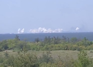 Оккупанты штурмуют Лиман в Донецкой области: идут тяжелые бои. Видео
