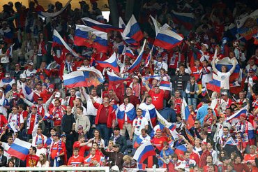 Во Львове подрались российские и украинские болельщики