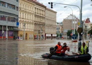 Большая вода из Европы затопит Украину через три недели