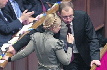 Яценюк стал вторым человеком в «Батькивщине» после Тимошенко