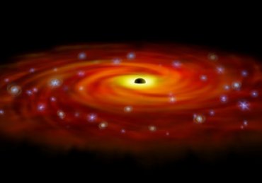 В соседней галактике обнаружили россыпь черных дыр