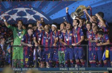 «Барселона» в пятый раз выиграла Лигу чемпионов