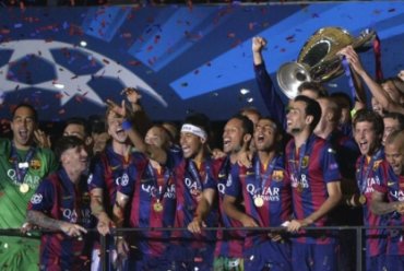 УЕФА отберет медали у четырех игроков «Барселоны»