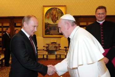 Президент России рассказал в Италии, что его действиями руководит Господь