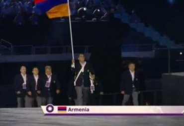 Сборную Армении освистали во время открытия Европейских игр в Баку
