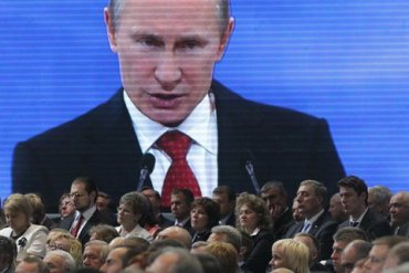 Рейтинг Путина в России достиг рекордных 89%