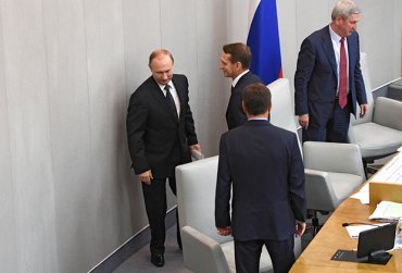 Путин поблагодарил Госдуму за Крым