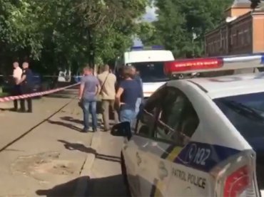 В центре Киева расстреляли подозреваемого в покушении на Путина