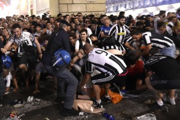 600 фанатов «Ювентуса» пострадали в давке