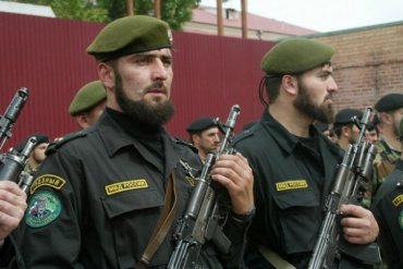 В Крым прибыл чеченский батальон «Восток»