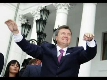 Янукович присоединился к празднованию безвиза
