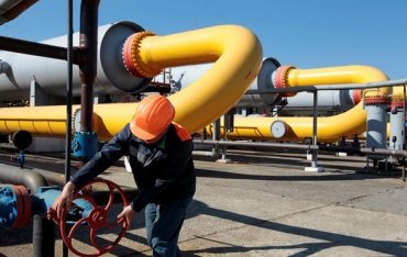 Украина сократила транзит российского газа