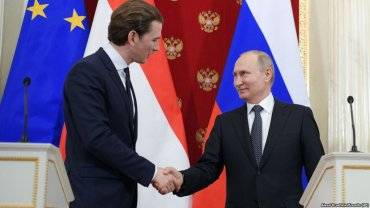 Канцлер Австрии после встречи с Путиным обещал поддержать санкции ЕС