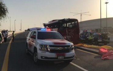 В Дубае в ДТП попал автобус с туристами, 17 погибших