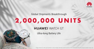 Смарт-часы Huawei Watch GT преодолели отметку в 2 миллиона продаж
