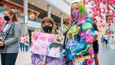 У день народження Південно-корейського гурту BTS відбулось відкриття k-pop простору