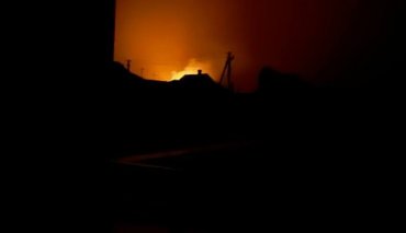 Россия ночью нанесла ракетный удар по Харьковщине: был сильный пожар в Безлюдовке. Фото и видео