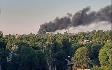 Украина нанесла удар по базе ЧВК Вагнера в Стаханове. Фото и видео