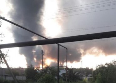 В оккупированном Сватово взорвались российские военные склады. Фото и видео
