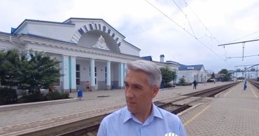 Оккупанты запустили первую электричку из Мелитополя в крымский Джанкой