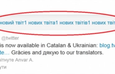 У Twitter появился украиноязычный интерфейс
