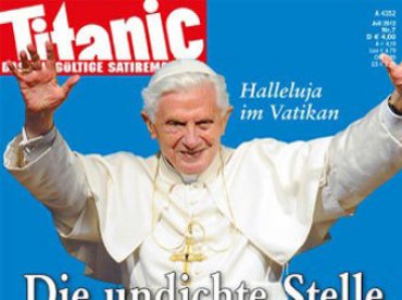В Германии запретили печатать журнал со скандальным фото Бенедикта XVI на обложке