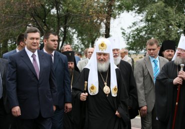 Патриарх Кирилл не встретится с Януковичем по политическим причинам