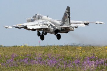 В СНБО заявили, что Россия сбила украинский Су-25