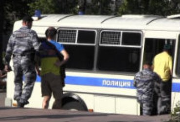 В Москве задержаны участники акции «Мы с тобой, Украина»