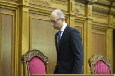 Яценюк провел закрытое заседание правительства