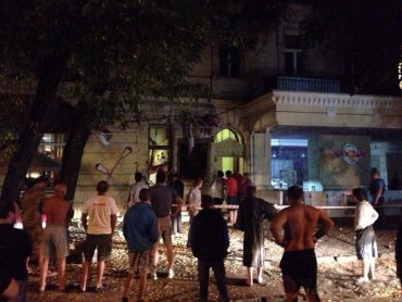 Ночью в Одессе взорвали кафе