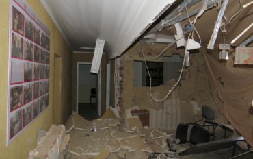 В Сумах взорвали офис «Батькивщины»
