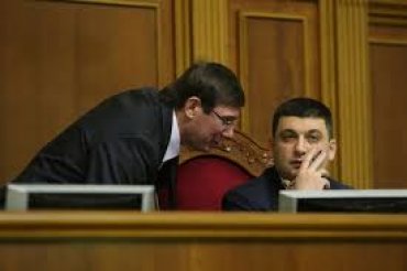 В мэры Киева пойдет Гройсман или Луценко?