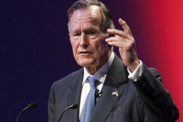 Джордж Буш-старший сломал себе шею