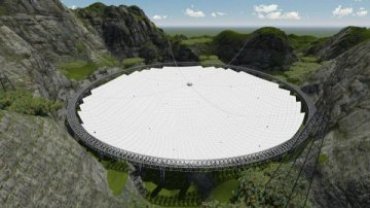 В Китае построят самый большой телескоп в мире