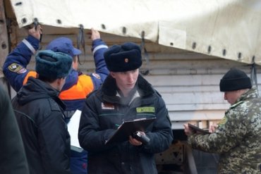 Пограничники задержали российского офицера с грузовиком боеприпасов