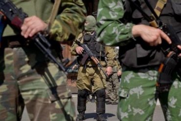 В зоне АТО украинские бойцы взяли в плен трех российских диверсантов