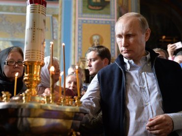 Путина нашли в далеком монастыре