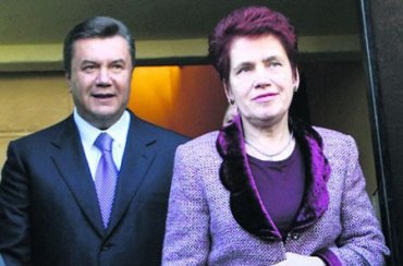 У жены Януковича – проблемы со здоровьем
