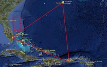 В Бермудском треугольнике возник загадочный остров