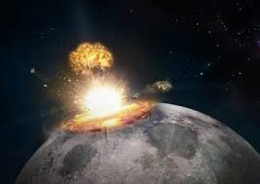 На Луне прогремел мощный взрыв