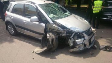 74-летняя экс-мэр Умани насмерть сбила женщину и разбила 7 автомобилей