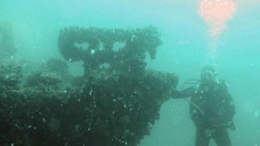 У побережья Одессы найдено затонувшее немецкое судно
