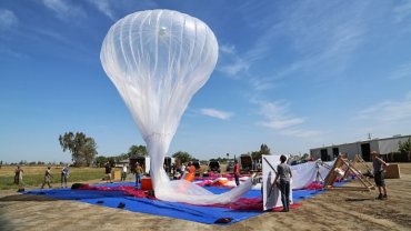 Google запустит воздушные шары, чтобы обеспечить интернет-покрытие всюду