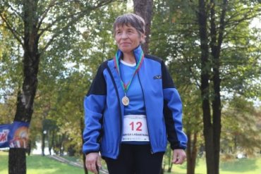 70-летняя львовянка завоевала «серебро» на чемпионате Украины по 48-часовому бегу