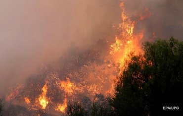 Возле Станицы-Луганской горит заминированный лес