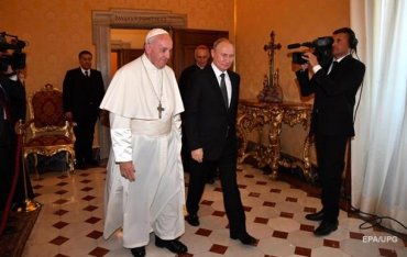 Путин и Папа Римский встретились в Ватикане