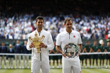 Федерер и Джокович установили рекорд Уимблдона